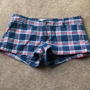 Plaid shorts